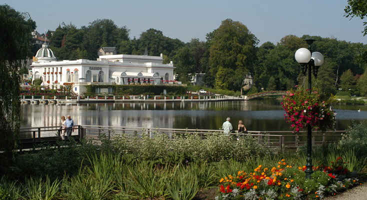 Bagnoles-de-l'Orne, vue sur le casino