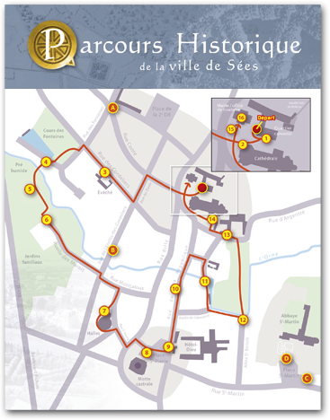 Parcours historique de Sées